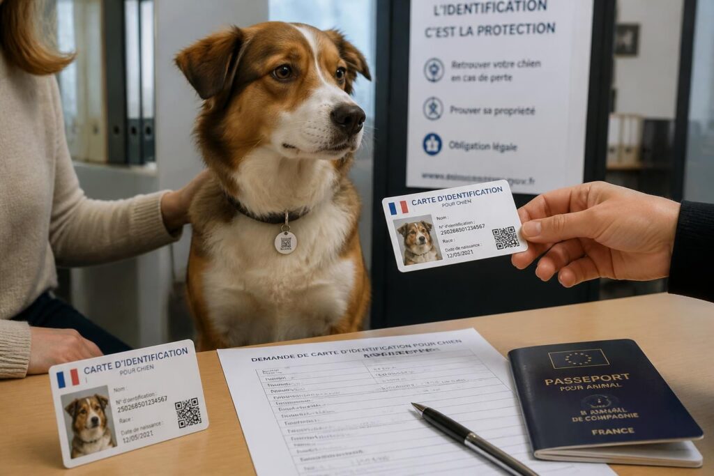 découvrez l'importance de la carte d'identification pour chien, ses avantages et les démarches à suivre pour l'obtenir facilement et sécuriser votre animal.