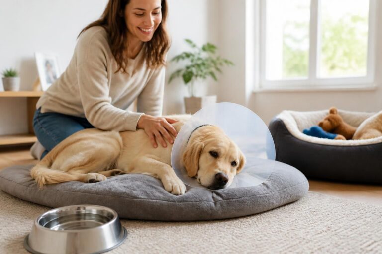 découvrez nos conseils pratiques pour assurer une convalescence sereine à votre chien après une castration, en favorisant son confort et sa récupération rapide.