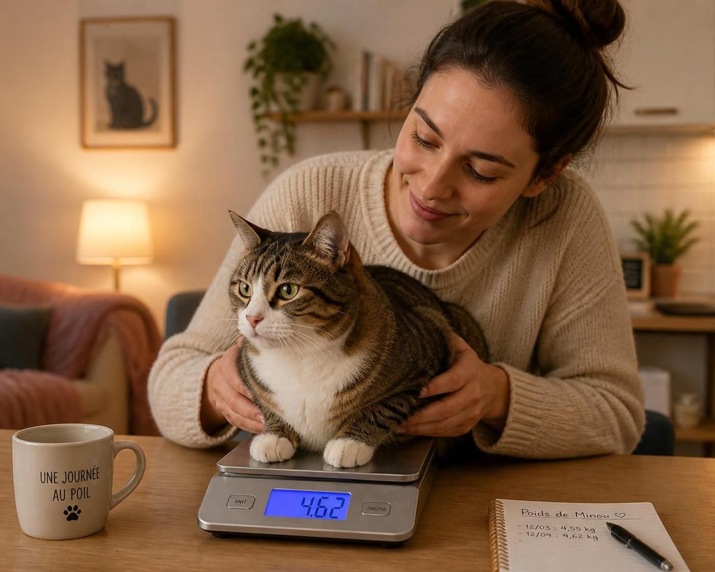 découvrez comment interpréter la courbe de poids idéale pour votre chat en 2026 afin d'assurer sa santé et son bien-être tout au long de l'année.
