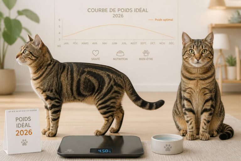 découvrez comment interpréter la courbe de poids idéale pour votre chat en 2026 et assurer sa santé optimale grâce à nos conseils experts.