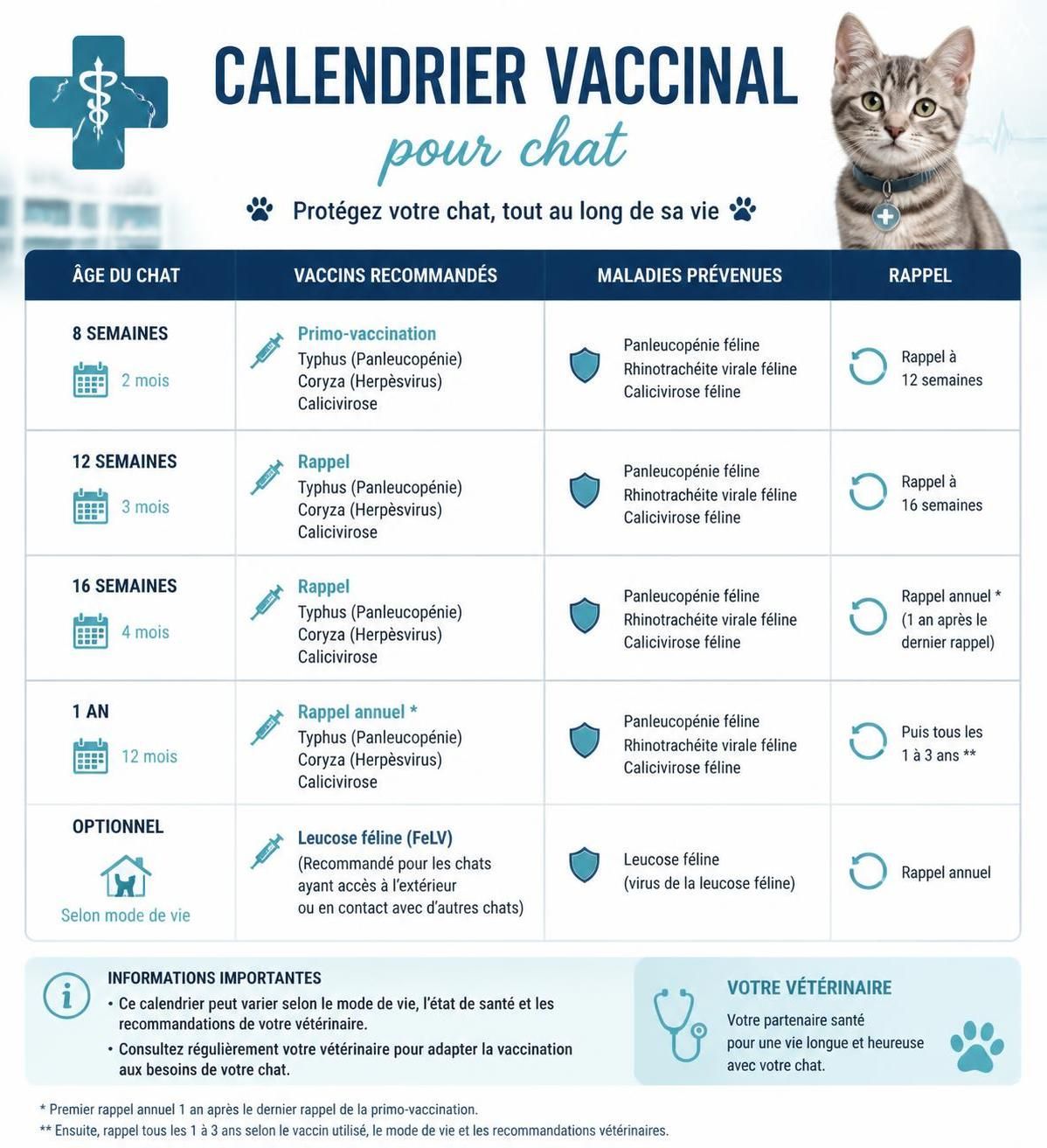 découvrez quand effectuer le rappel vaccinal de votre chat et pourquoi il est essentiel pour sa santé et sa protection contre les maladies.