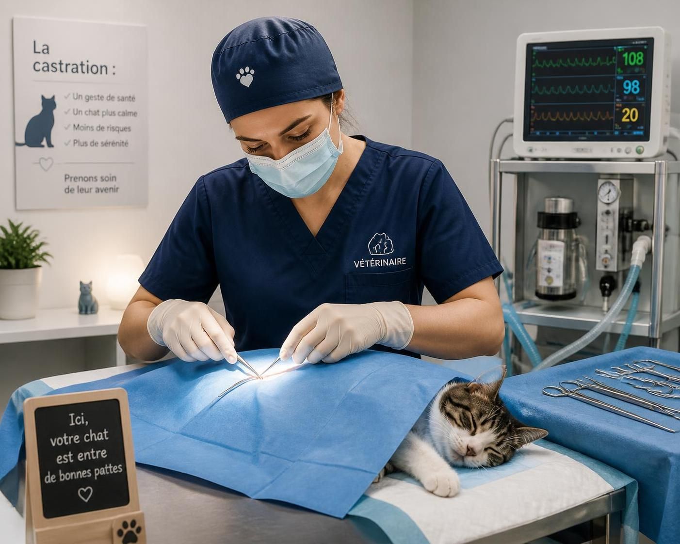 découvrez le prix moyen pour la castration d'un chat en 2026, les facteurs influençant le coût et les conseils pour choisir un vétérinaire adapté.