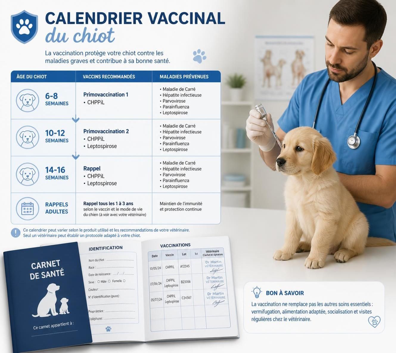 découvrez le prix du vaccin pour chiot en 2026 et préparez-vous à protéger votre compagnon à quatre pattes avec les informations les plus récentes.