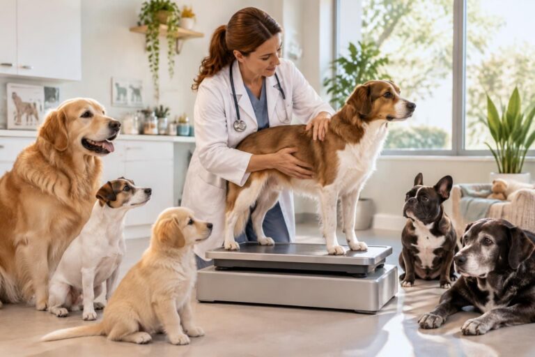 découvrez comment évaluer le poids idéal de votre chien selon sa race et son âge, et repérez les signes d’un poids trop élevé ou insuffisant.