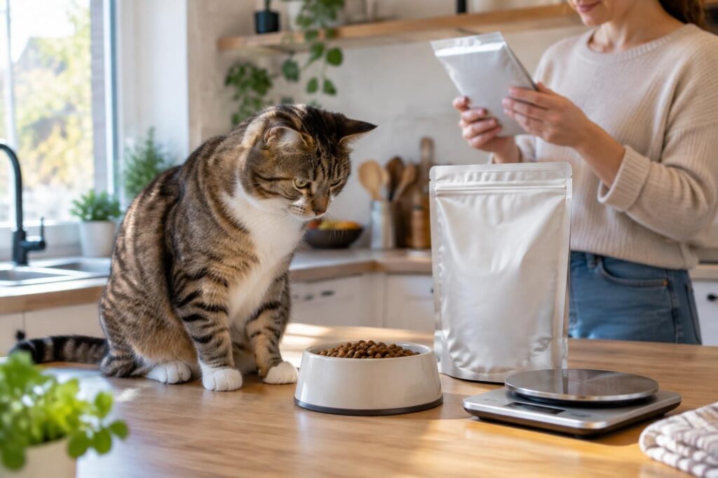 découvrez comment choisir des croquettes adaptées à votre chat stérilisé : besoins nutritionnels, contrôle du poids et critères à comparer.